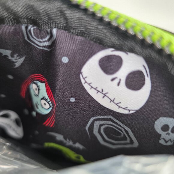 Loungefly NBC Oogie Boogie Glow Crossbody Bag & Coin Purse main image 5